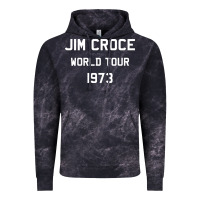 Cloud Black Jim Croce World Tour 1973 Vintage Hoodie - SnappyArt