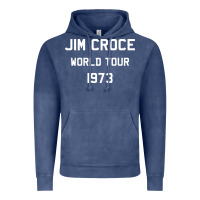 Vintage Denim Jim Croce World Tour 1973 Vintage Hoodie - SnappyArt