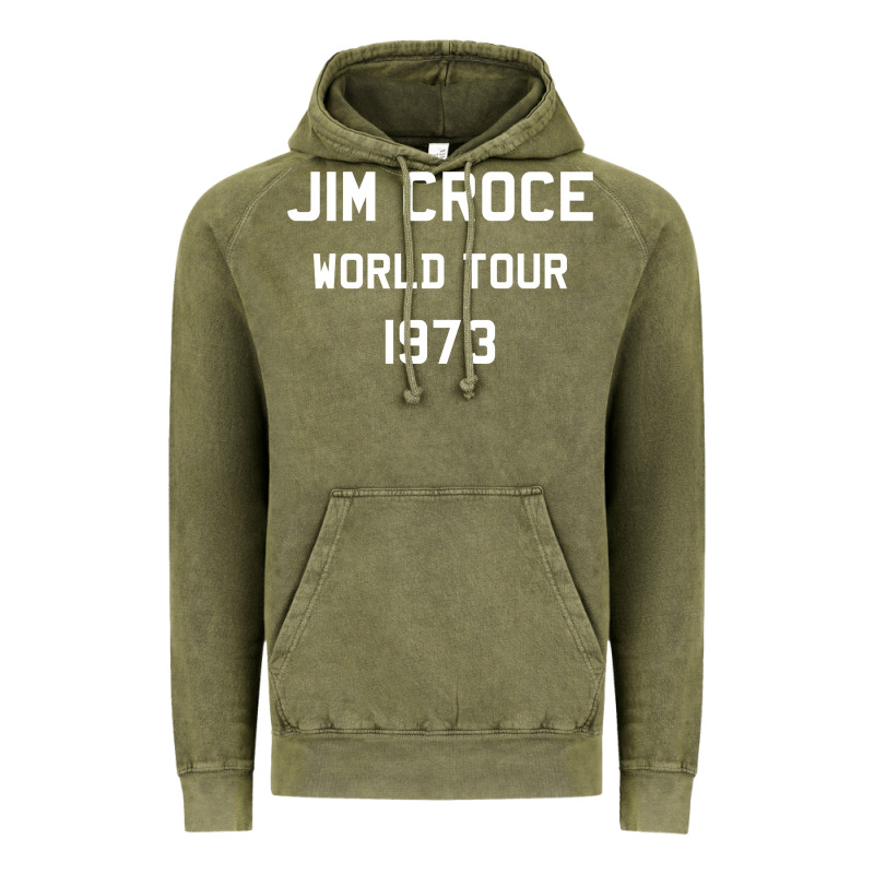 Jim Croce World Tour 1973 Vintage Hoodie by SnappyArt | Teevron