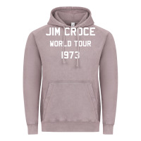 Vintage Zinc Jim Croce World Tour 1973 Vintage Hoodie - SnappyArt