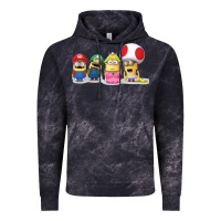 Cloud Black Super Minion Bros Vintage Hoodie - FloraArt