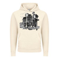 Vintage Artic the ghost and mr chicken green Vintage Hoodie - FloraArt