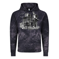 Cloud Black the ghost and mr chicken green Vintage Hoodie - FloraArt