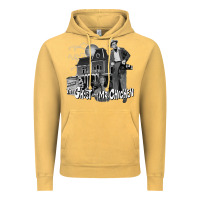 Vintage Mustard the ghost and mr chicken green Vintage Hoodie - FloraArt