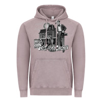 Vintage Zinc the ghost and mr chicken green Vintage Hoodie - FloraArt