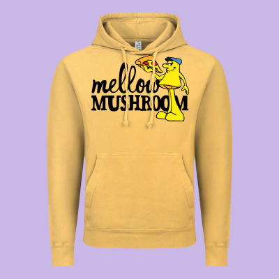 Mellow Mushroom Restaurant Vintage Hoodie Designed By Floraart