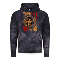 Cloud Black make art not war symbol Vintage Hoodie - FloraArt