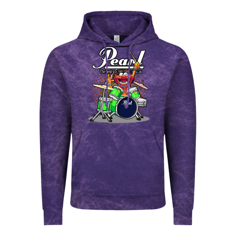 Animal Drummer Pearl Drums Vintage Hoodie by FloraArt | Teevron