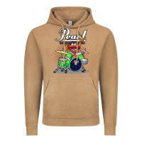 Vintage Camel ANIMAL DRUMMER PEARL DRUMS Vintage Hoodie - FloraArt