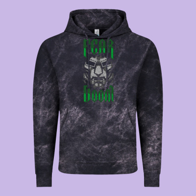 Fear Doom Vintage Hoodie Designed By Floraart