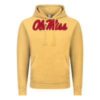 Vintage Mustard ole miss Vintage Hoodie - FloraArt