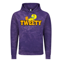 Cloud Purple tweety Vintage Hoodie - FloraArt