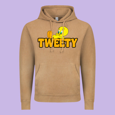 Tweety Vintage Hoodie Designed By Floraart
