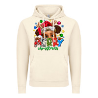 Vintage Artic Merry Christmas Vintage Hoodie - CowhideDigitalArt