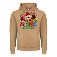 Vintage Camel Merry Christmas Vintage Hoodie - CowhideDigitalArt