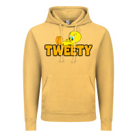 Vintage Mustard tweety Vintage Hoodie - FloraArt
