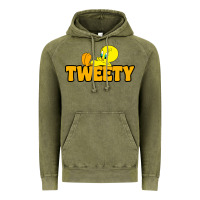 Vintage Olive tweety Vintage Hoodie - FloraArt