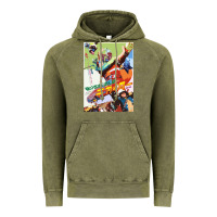 Vintage Olive KIKAIDA POSTER Vintage Hoodie - FloraArt