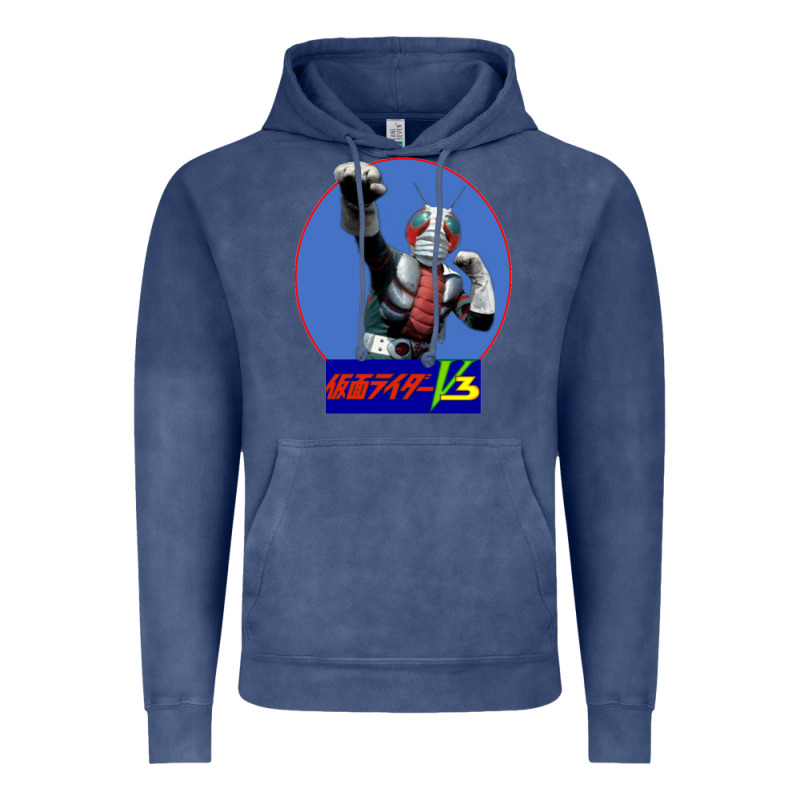 Kamen Rider V3 Punch Vintage Hoodie by FloraArt | Teevron
