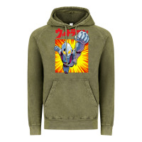 Vintage Olive ultraman exclusive yellow Vintage Hoodie - FloraArt