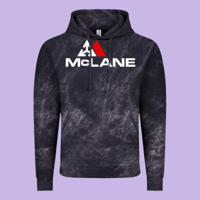 Cool Mclane Design Vintage Hoodie Designed By Floraart