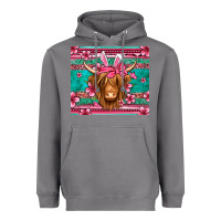 Storm easter longhaired cow Heavyweight Hoodie - Jasminsmagicworld