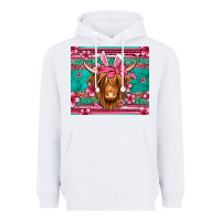 White easter longhaired cow Heavyweight Hoodie - Jasminsmagicworld