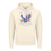 Vintage Artic proud air force step dad veteran vintage flag veterans day t shirt Vintage Hoodie - FloraArt
