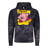 Cloud Black kirby men's pink Vintage Hoodie - FloraArt