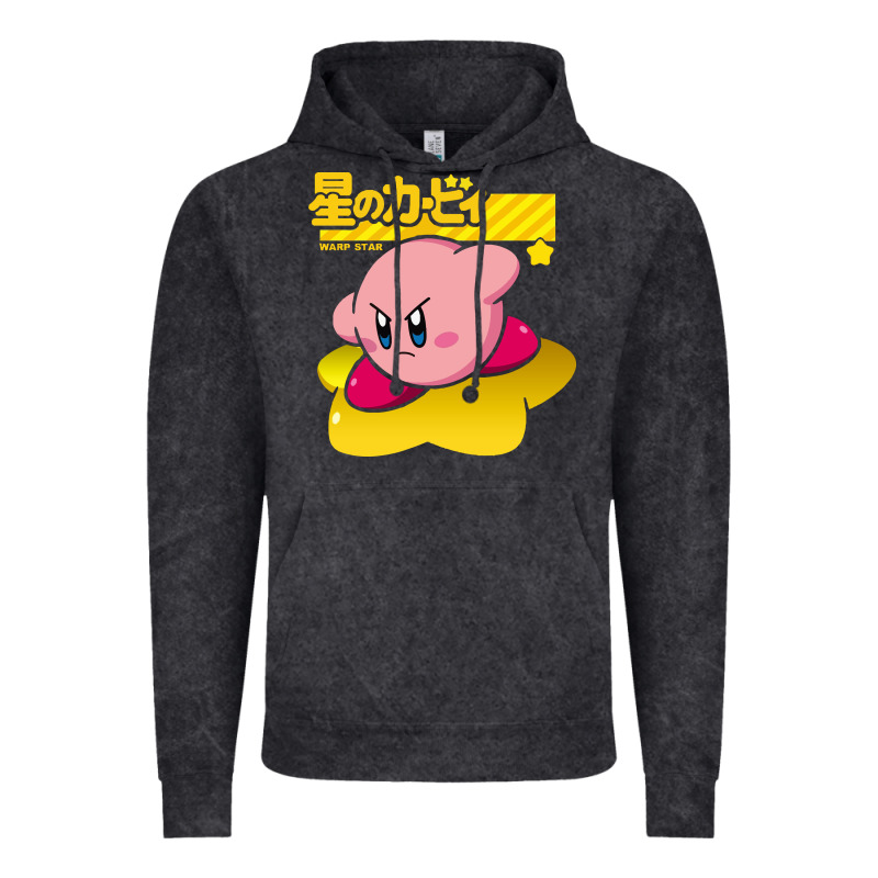Kirby Men's Pink Vintage Hoodie by FloraArt | Teevron