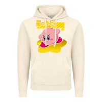 Vintage Artic kirby men's pink Vintage Hoodie - FloraArt