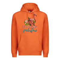 Carrot flamingo flocking fabulous Premium Hoodie - Artiststas