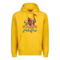 Lemon flamingo flocking fabulous Premium Hoodie - Artiststas