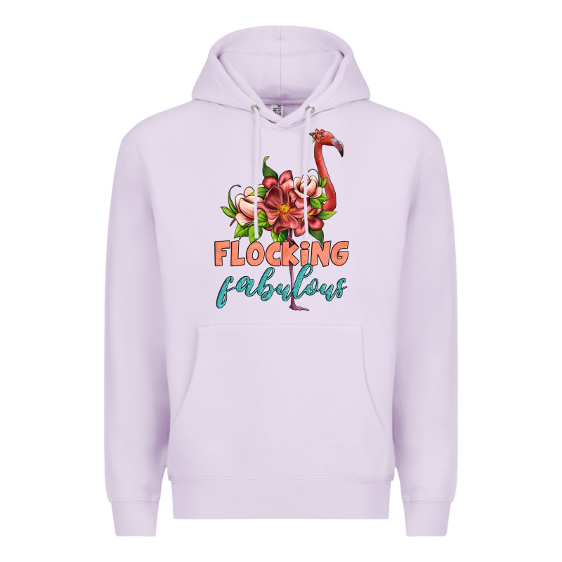 Flamingo Flocking Fabulous Premium Hoodie by Artiststas | Teevron