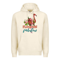 Tofu flamingo flocking fabulous Premium Hoodie - Artiststas