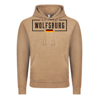 Vintage Coffee wolfsburg deutschland germany german flag Vintage Hoodie - FloraArt