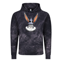 Cloud Black bugs bunny Vintage Hoodie - FloraArt