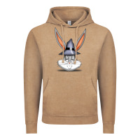 Vintage Coffee bugs bunny Vintage Hoodie - FloraArt