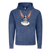Vintage Denim bugs bunny Vintage Hoodie - FloraArt