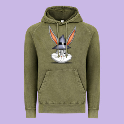 Bugs Bunny Vintage Hoodie Designed By Floraart