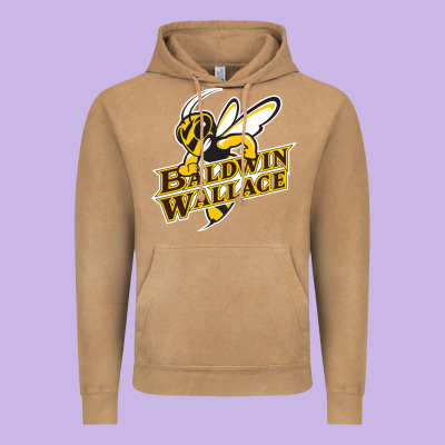 Baldwin Wallace University Yellowjackets Vintage Hoodie Designed By Floraart