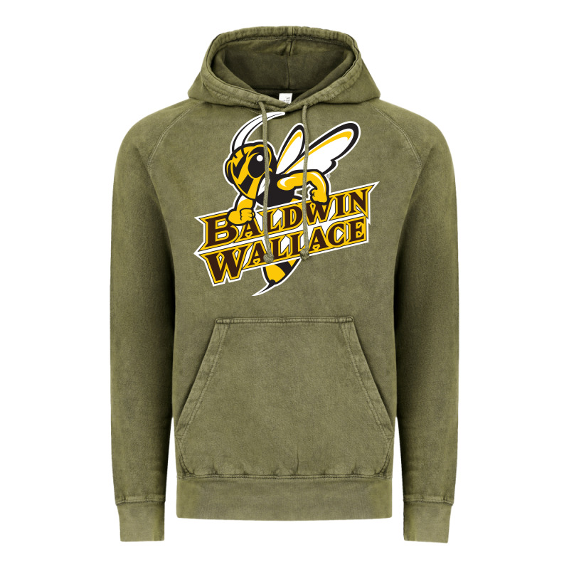 Baldwin Wallace University Yellowjackets Vintage Hoodie by FloraArt | Teevron