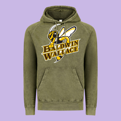 Baldwin Wallace University Yellowjackets Vintage Hoodie Designed By Floraart