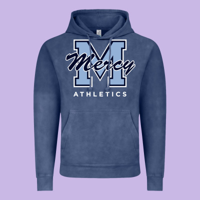 Mercy High School (burlingame, California) Vintage Hoodie Designed By Floraart