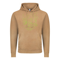 Vintage Camel Cyberpunk samurai Neon Green Vintage Hoodie - FloraArt