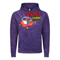 Cloud Purple Secret Squirrel  51 Vintage Hoodie - FloraArt