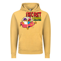 Vintage Mustard Secret Squirrel  51 Vintage Hoodie - FloraArt