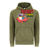 Vintage Olive Secret Squirrel  51 Vintage Hoodie - FloraArt