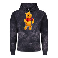 Cloud Black pooh Vintage Hoodie - FloraArt