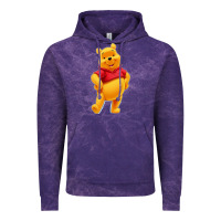 Cloud Purple pooh Vintage Hoodie - FloraArt